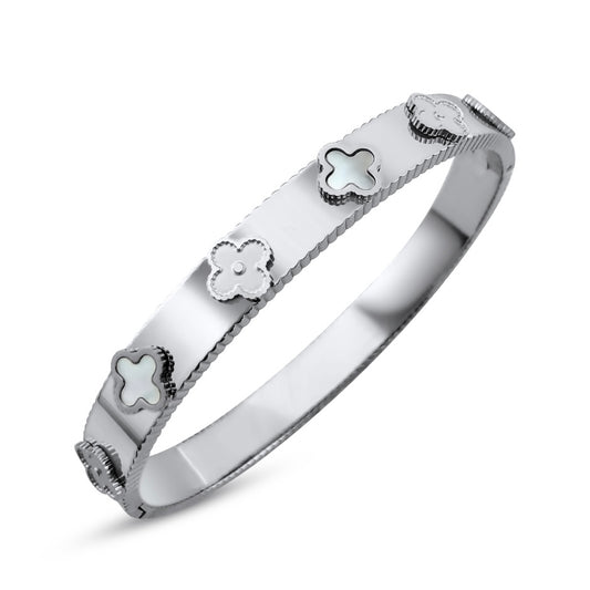 Stormi Bangle - Silver