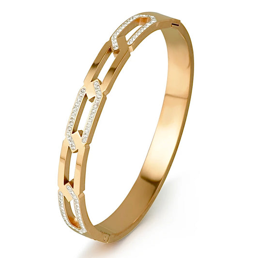 Thea Bangle - Rose Gold