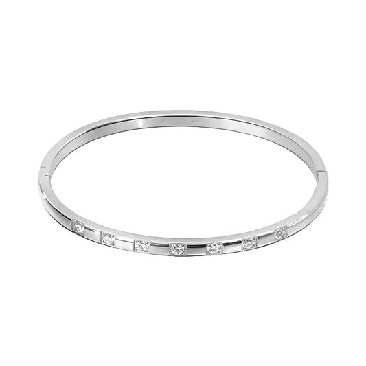 Olivia Bangle - Silver